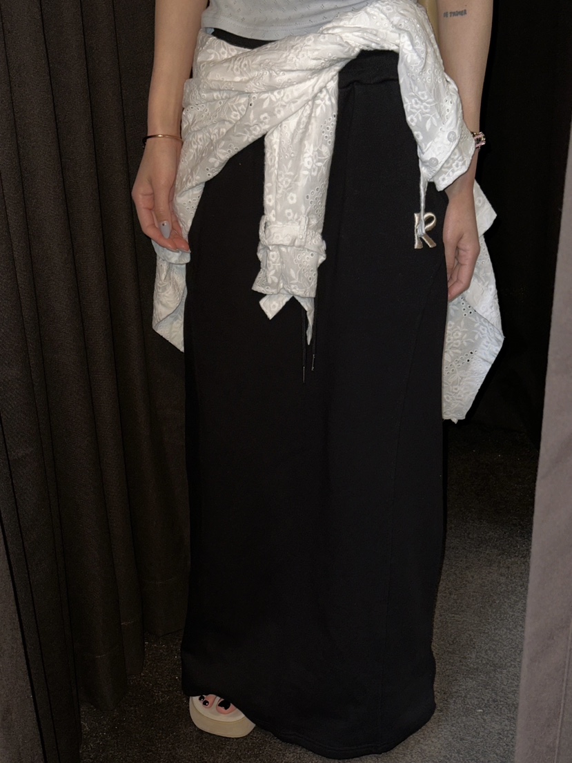 ZEROZERO韓國直郵實拍女裝新品熱賣時尚職業26春夏長裙鏤空ZEROZERO長裙