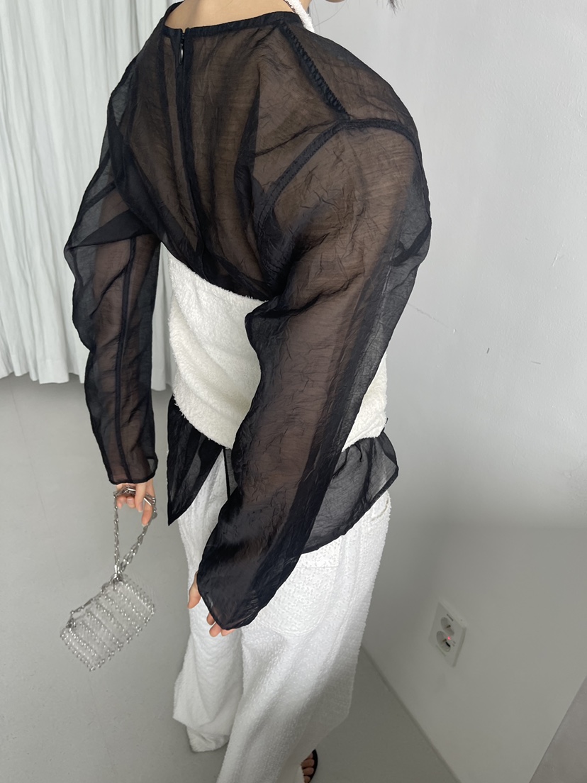 TORRE韓國東大門直郵女士新款職業休閑熱賣推薦襯衫蕾絲衫TORRE襯衫/蕾絲衫