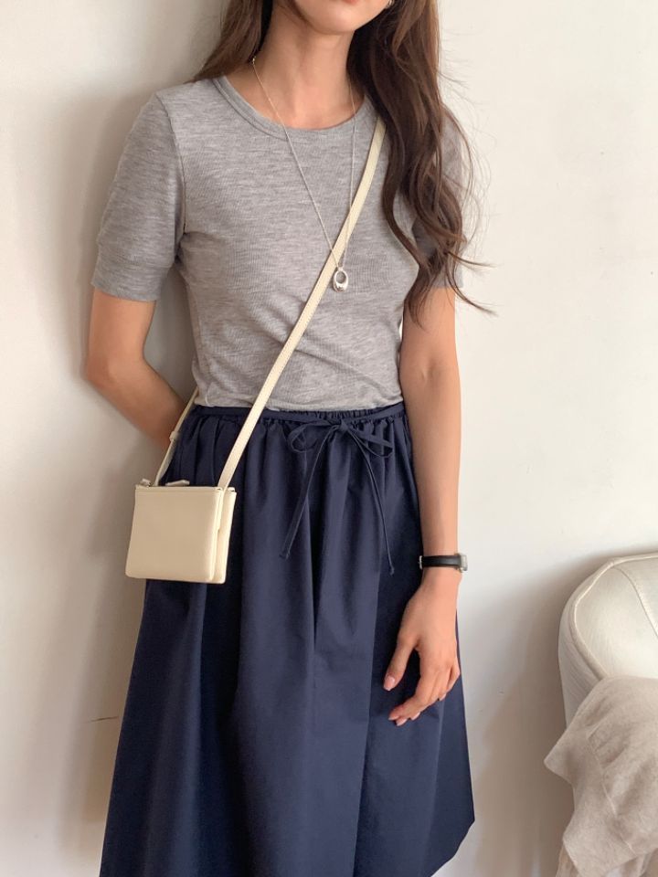 BABY SALON韓國代購女裝新款推薦職業26春夏熱賣時尚T恤BABY SALONT恤圖色3