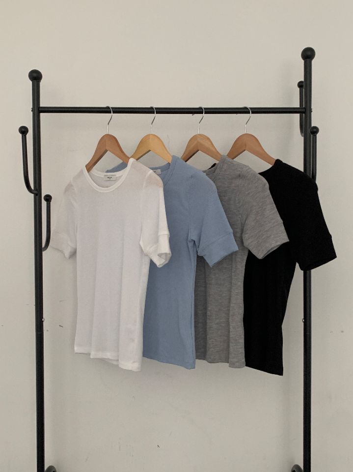 BABY SALON韓國代購女裝新款推薦職業26春夏熱賣時尚T恤BABY SALONT恤圖色4左四色