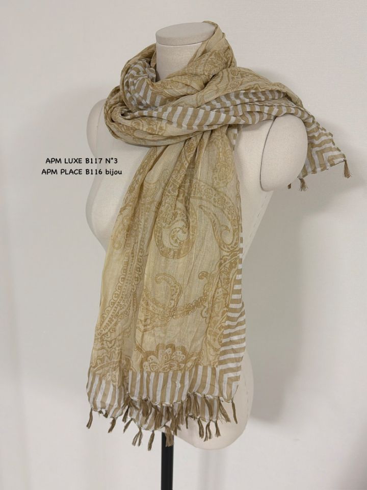 N3韓國直郵女士新款26春夏推薦熱賣休閑圍巾披肩流蘇褶裥N3圍巾/披肩