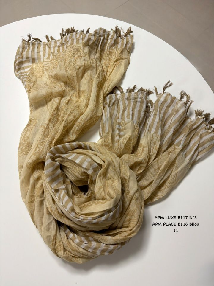 N3韓國直郵女士新款26春夏推薦熱賣休閑圍巾披肩流蘇褶裥N3圍巾/披肩