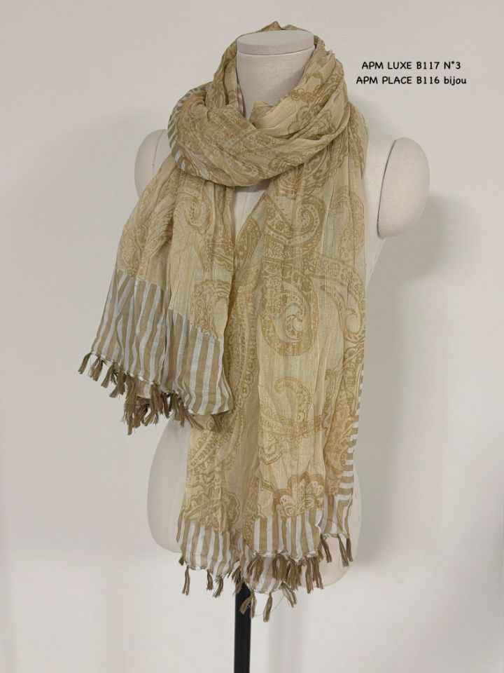 N3韓國直郵女士新款26春夏推薦熱賣休閑圍巾披肩流蘇褶裥N3圍巾/披肩