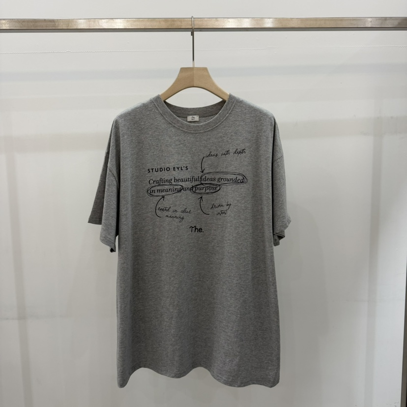 THE EYL韓國東大門直郵女士新品時尚休閑熱賣人氣推薦T恤THE EYLT恤圖色2