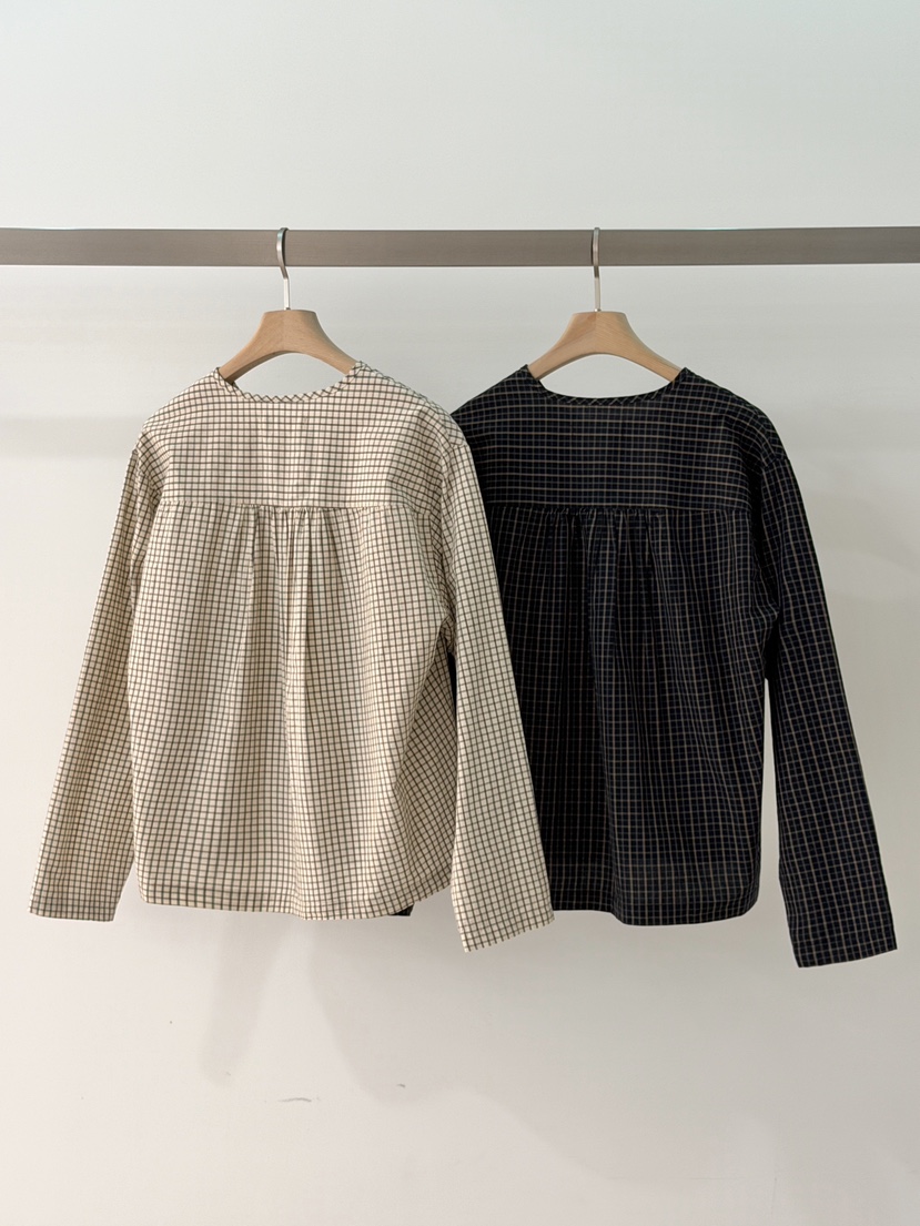 PEPPER-L韓國直郵實拍女士新款休閑26春夏職業襯衫蕾絲衫PEPPER襯衫/蕾絲衫