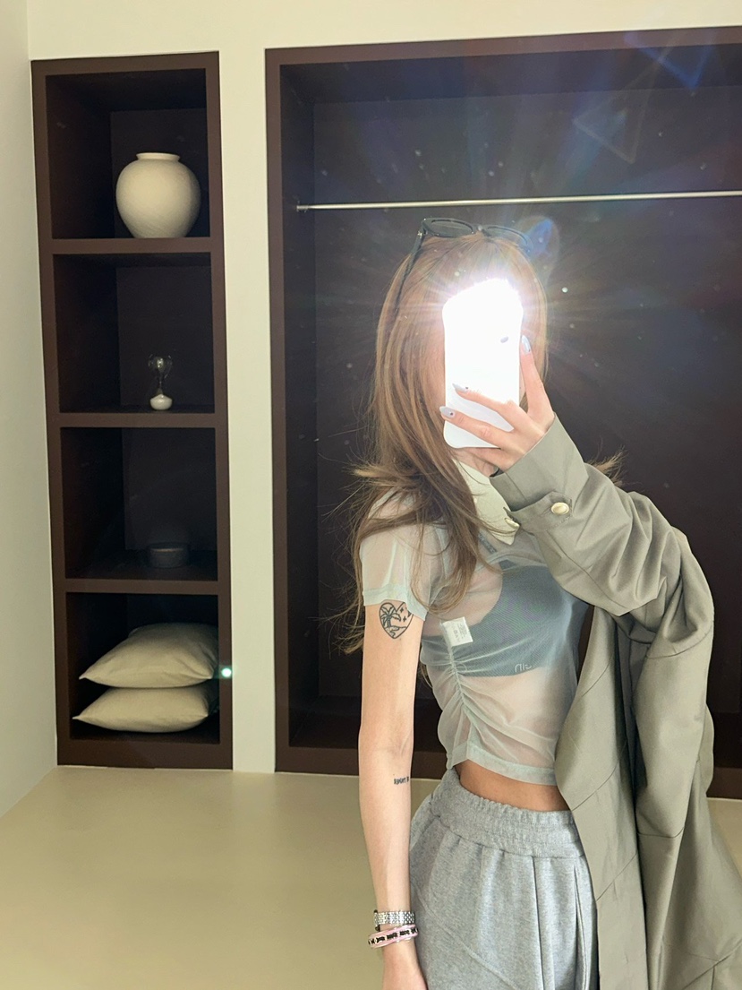 ZEROZERO韓國直郵女裝新品休閑職業熱賣人氣時尚推薦T恤透視ZEROZEROT恤