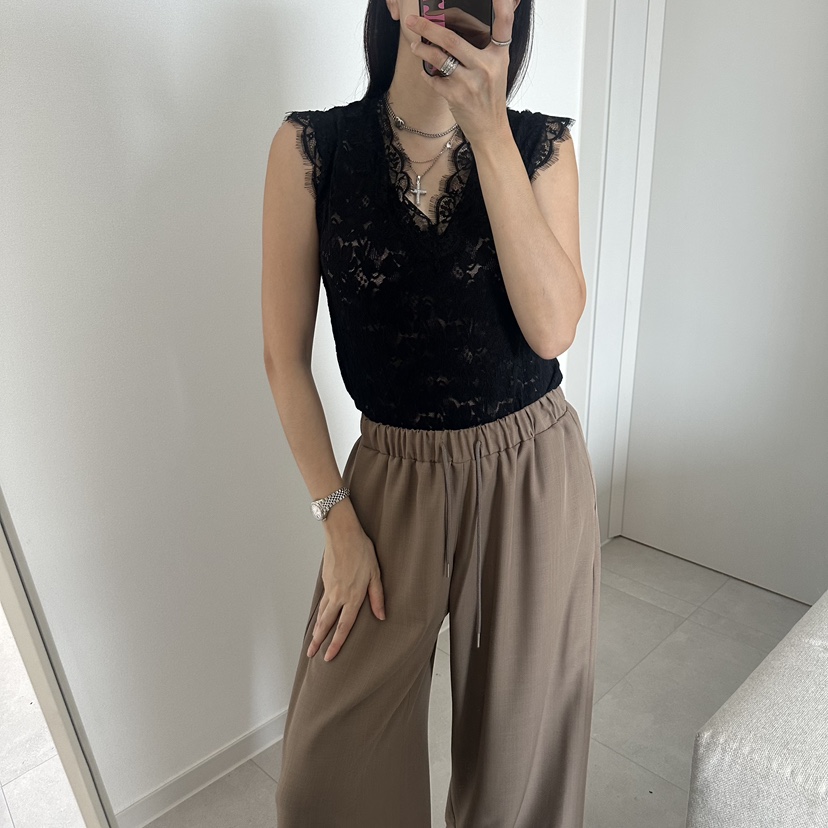 SOUIT韓國直郵實拍女裝新款職業熱賣時尚休閑推薦吊帶背心SOUIT by mabel-L吊帶/背心