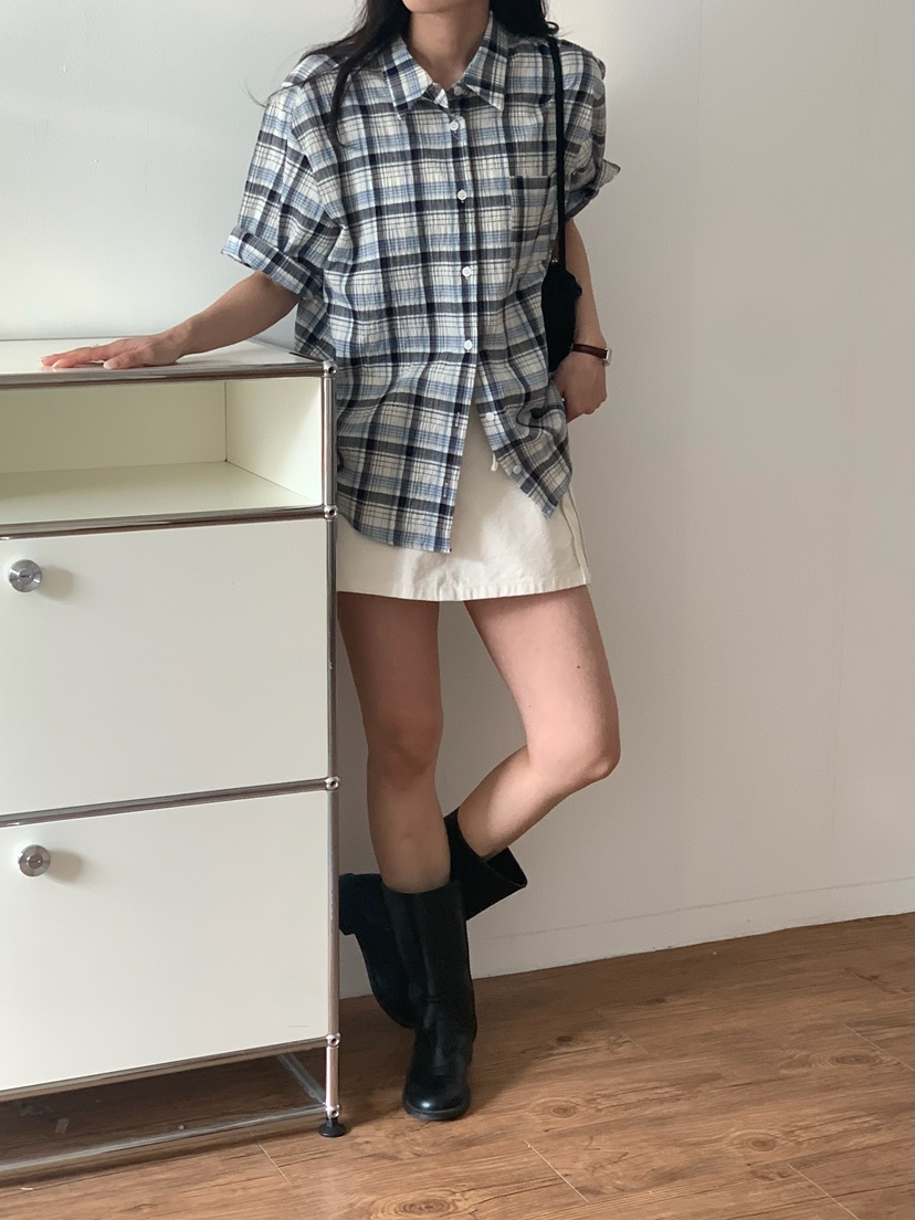 BLEECKER韓國代購女士新款時尚推薦職業26春夏襯衫蕾絲衫BLEECKER襯衫/蕾絲衫