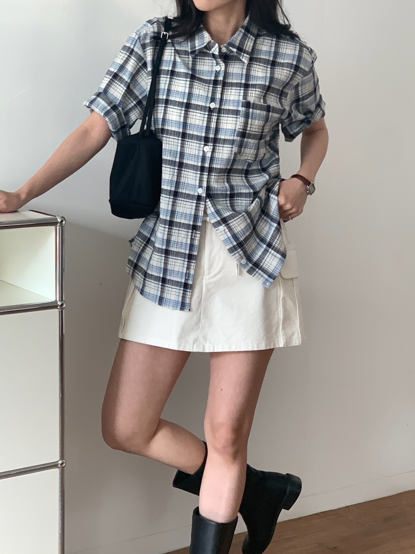 BLEECKER韓國代購女士新款時尚推薦職業26春夏襯衫蕾絲衫BLEECKER襯衫/蕾絲衫