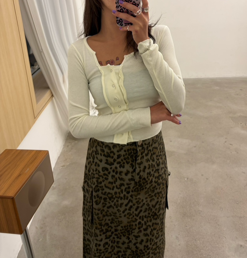 CUCUMBER韓國代購女士新品人氣時尚26春夏推薦職業長袖T恤CUCUMBER長袖T恤