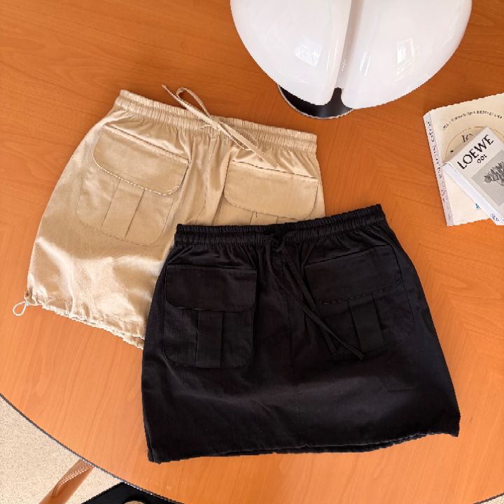 HEY/TO SEWING韓國代購女裝新品熱賣職業人氣推薦短裙口袋BY HEY/TO SEWING短裙