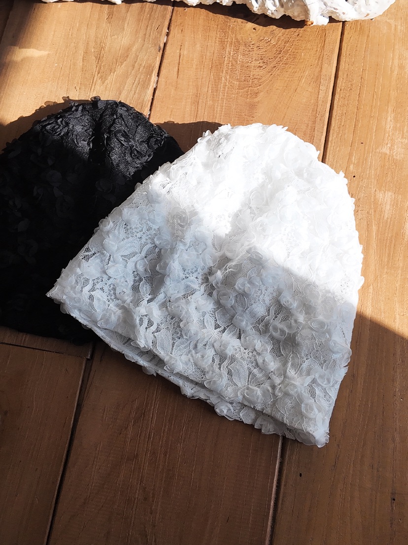 NICEALICE韓國東大門直郵女士新款人氣職業休閑帽子花朵蕾絲NICEALICE帽子