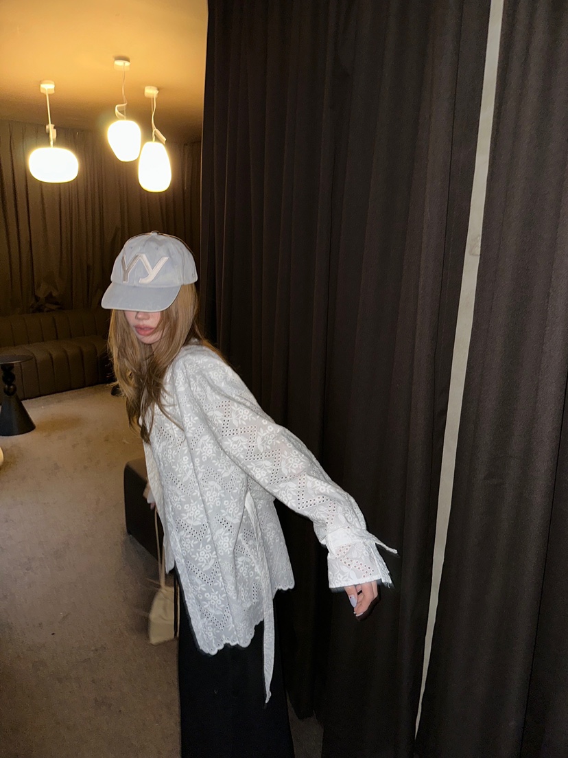 ZEROZERO韓國東大門代購女裝新款休閑熱賣襯衫蕾絲衫腰帶ZEROZERO襯衫/蕾絲衫