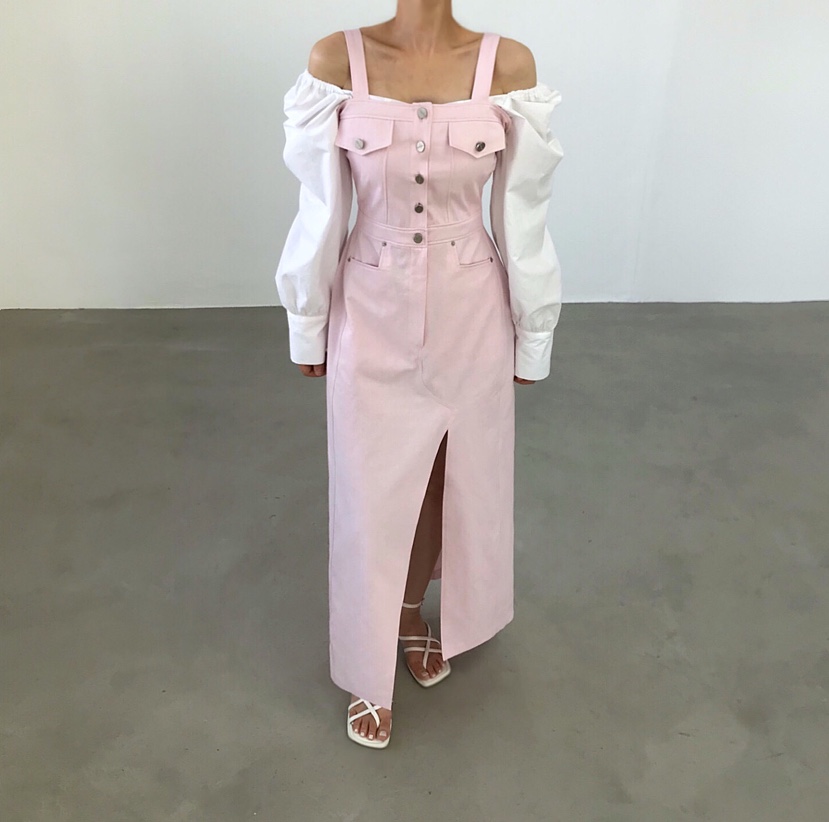 2TWO MOON韓國代購女裝新款26春夏時尚職業休閑人氣連衣裙2TWO MOON連衣裙