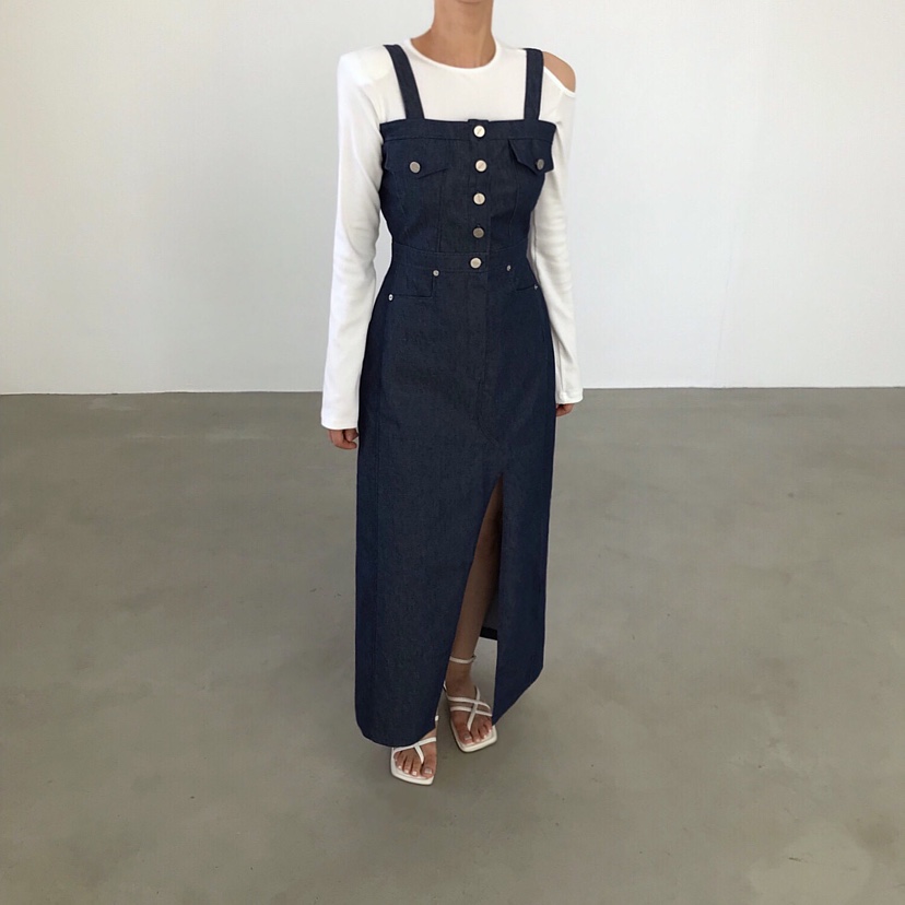 2TWO MOON韓國代購女裝新款26春夏時尚職業休閑人氣連衣裙2TWO MOON連衣裙