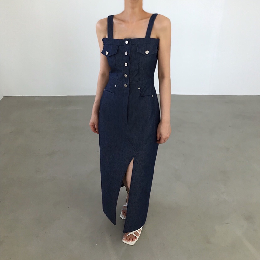 2TWO MOON韓國代購女裝新款26春夏時尚職業休閑人氣連衣裙2TWO MOON連衣裙圖色2