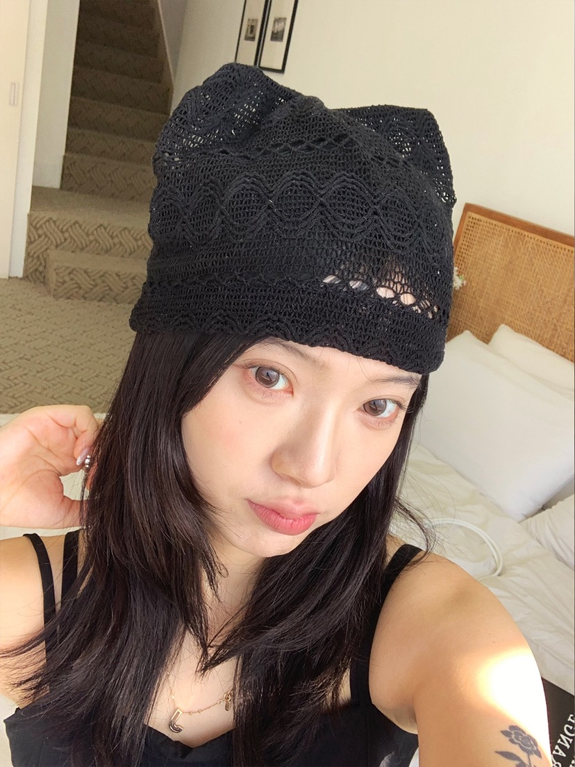 NICEALICE韓國直郵實拍女士新品人氣熱賣休閑時尚帽子蕾絲NICEALICE帽子