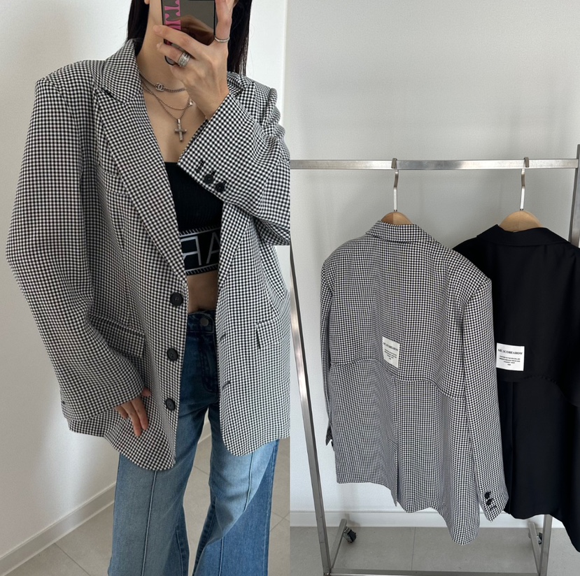 SOUIT韓國東大門直郵女裝新品休閑職業推薦時尚26春夏夾克SOUIT by mabel-L夾克