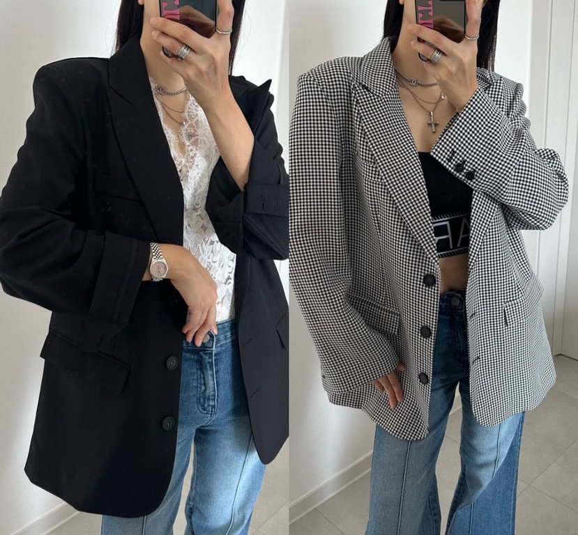 SOUIT韓國東大門直郵女裝新品休閑職業推薦時尚26春夏夾克SOUIT by mabel-L夾克