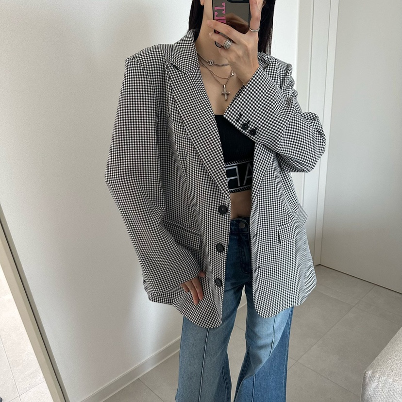 SOUIT韓國東大門直郵女裝新品休閑職業推薦時尚26春夏夾克SOUIT by mabel-L夾克