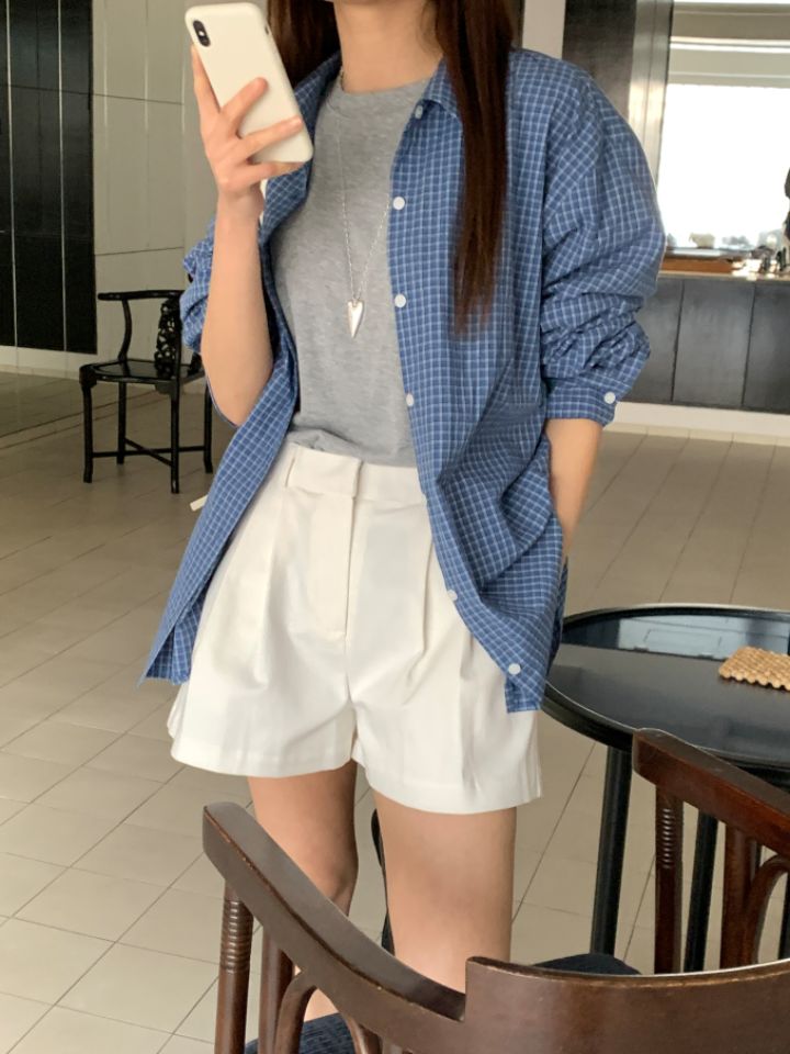 BABY SALON韓國代購女士新款職業熱賣襯衫蕾絲衫不含內搭BABY SALON襯衫/蕾絲衫