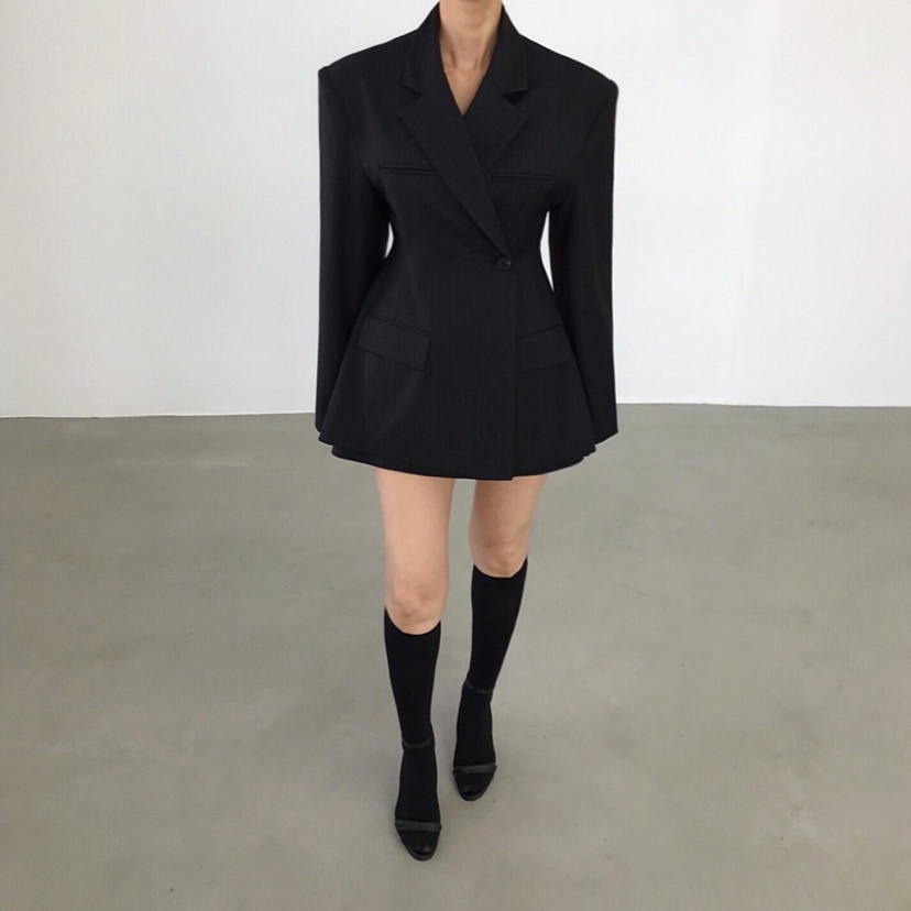 2TWO MOON韓國直郵實拍女裝新品熱賣時尚休閑推薦職業夾克2TWO MOON夾克