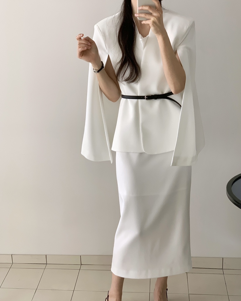 VERNI韓國直郵實拍女裝新品時尚夾克不含腰帶不含內搭披肩VERNI夾克