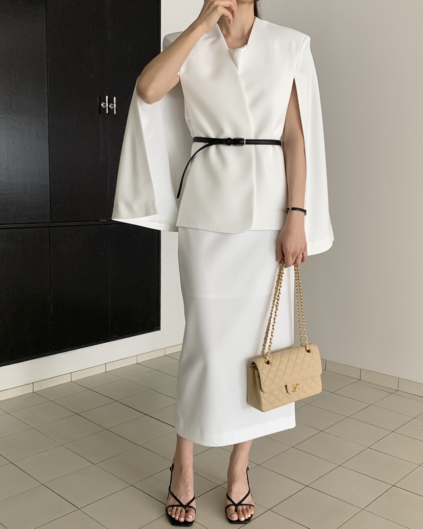 VERNI韓國直郵實拍女裝新品時尚夾克不含腰帶不含內搭披肩VERNI夾克