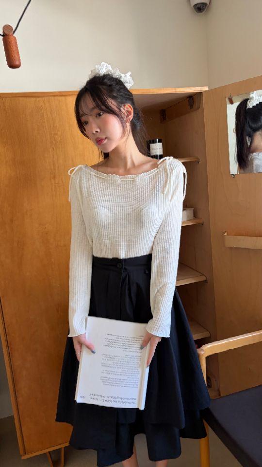 HEY/TO SEWING韓國東大門代購女裝新款休閑時尚長袖T恤BY HEY/TO SEWING長袖T恤