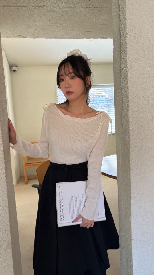 HEY/TO SEWING韓國東大門代購女裝新款休閑時尚長袖T恤BY HEY/TO SEWING長袖T恤