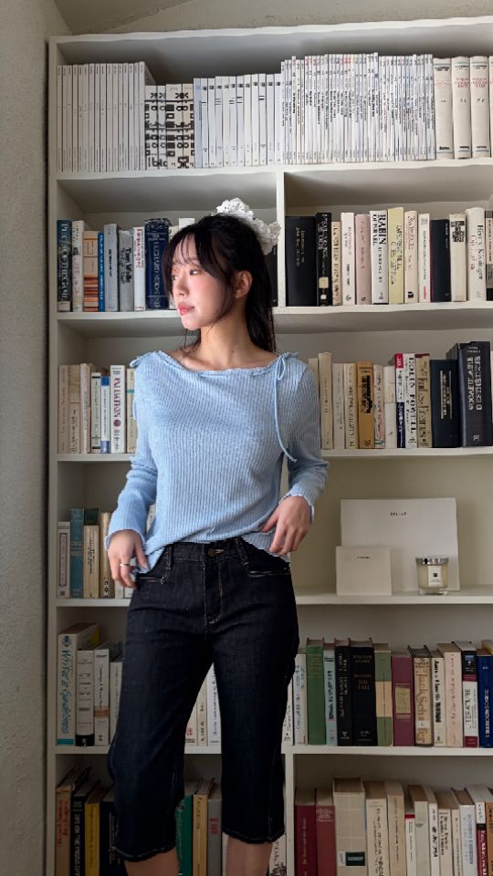 HEY/TO SEWING韓國東大門代購女裝新款休閑時尚長袖T恤BY HEY/TO SEWING長袖T恤