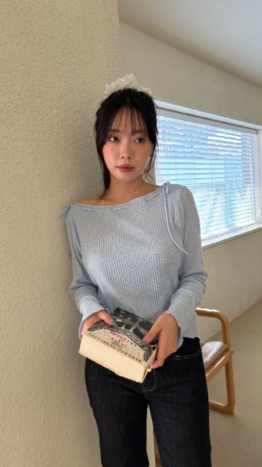 HEY/TO SEWING韓國東大門代購女裝新款休閑時尚長袖T恤BY HEY/TO SEWING長袖T恤