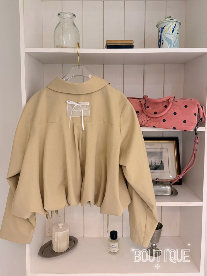 BOUTIQUE-L韓國直郵實拍女士新品時尚熱賣人氣26春夏夾克BOUTIQUE-L夾克