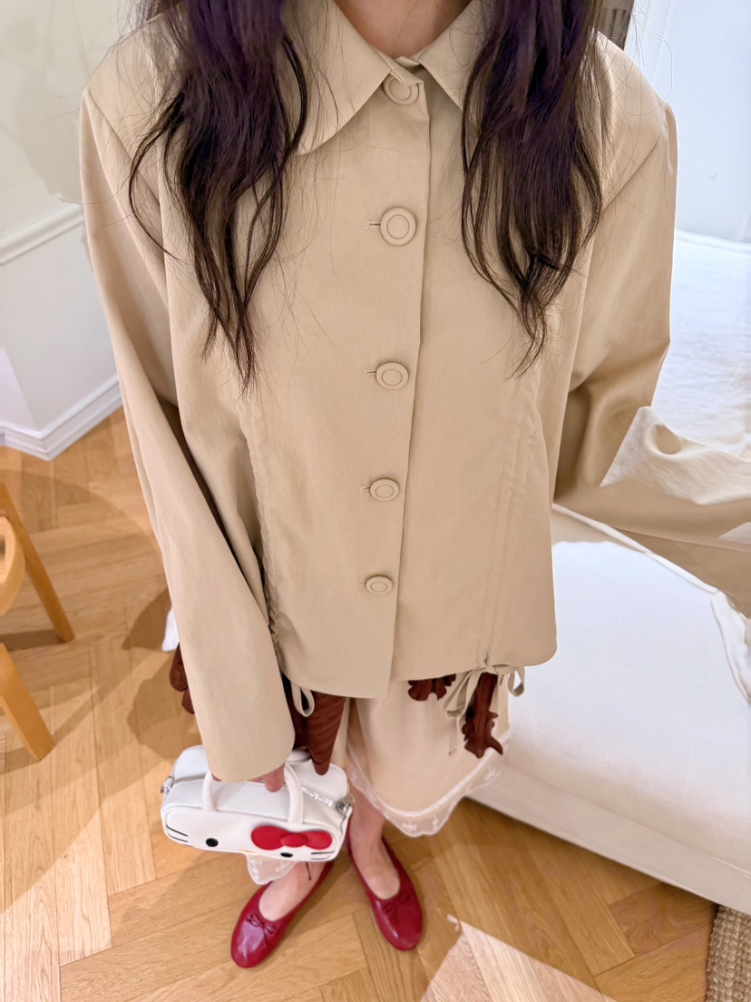 BOUTIQUE-L韓國直郵實拍女士新品時尚熱賣人氣26春夏夾克BOUTIQUE-L夾克