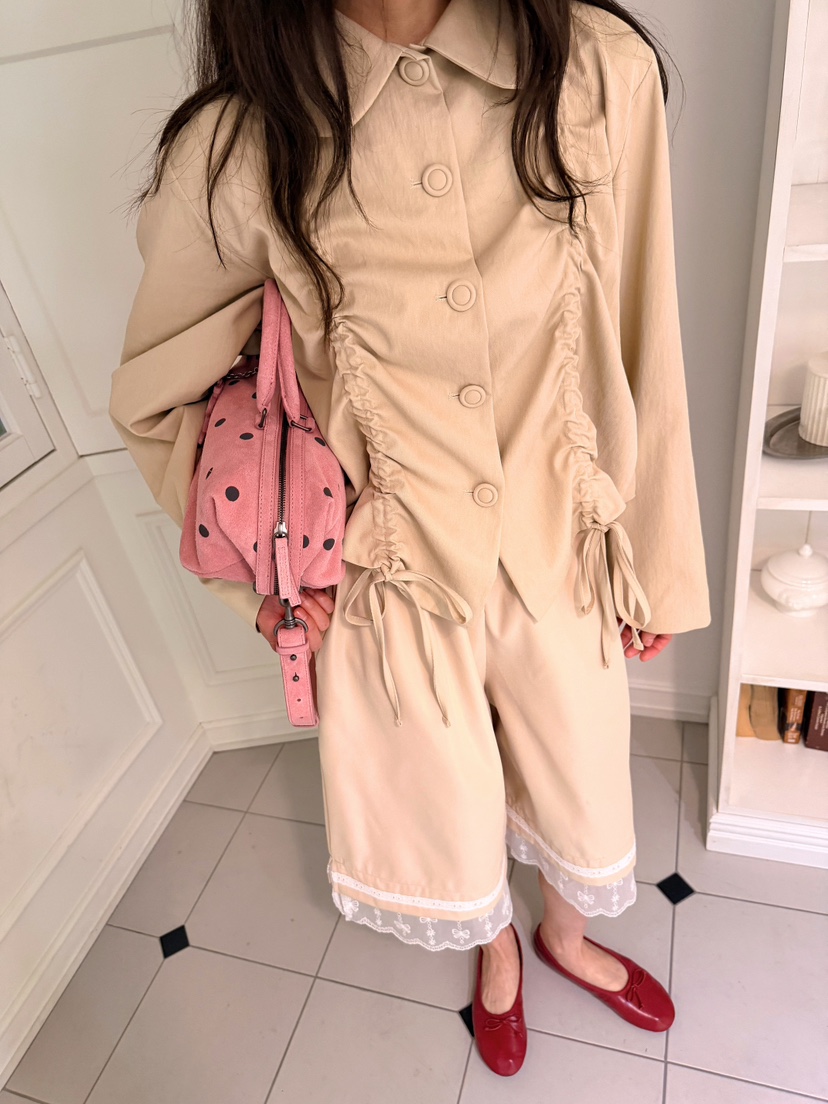 BOUTIQUE-L韓國直郵實拍女士新品時尚熱賣人氣26春夏夾克BOUTIQUE-L夾克