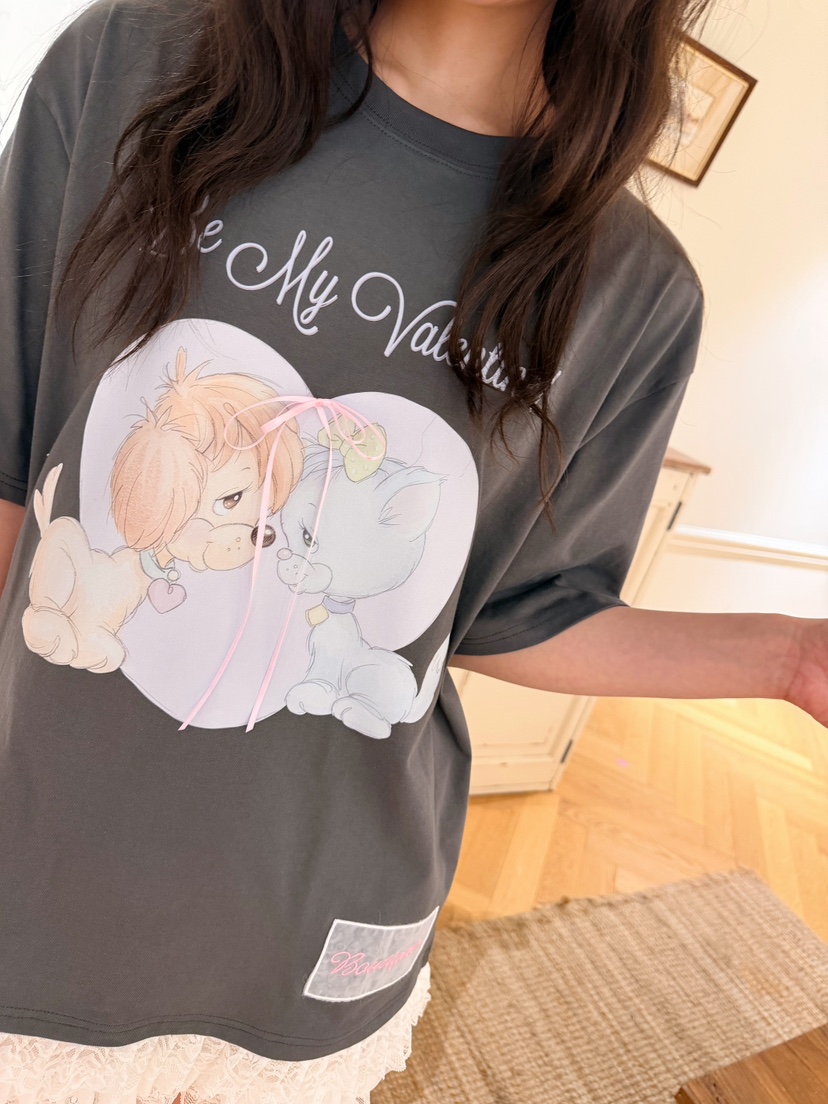 BOUTIQUE-L韓國直郵實拍女裝新品職業休閑推薦人氣時尚T恤BOUTIQUE-LT恤