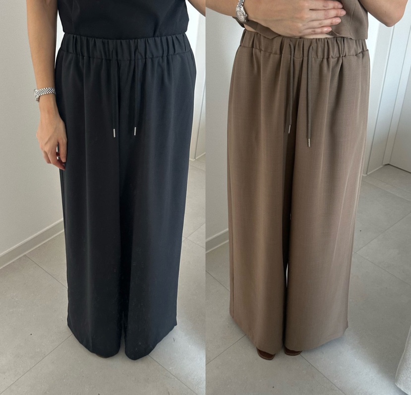 SOUIT韓國東大門代購女士新款熱賣26春夏人氣時尚職業休閑褲SOUIT by mabel-L休閑褲