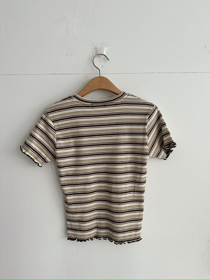 BLEECKER韓國東大門直郵女裝新品休閑職業熱賣人氣26春夏T恤BLEECKERT恤