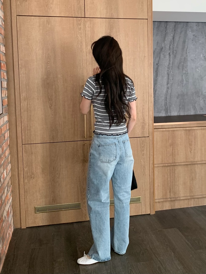 BLEECKER韓國東大門直郵女裝新品休閑職業熱賣人氣26春夏T恤BLEECKERT恤