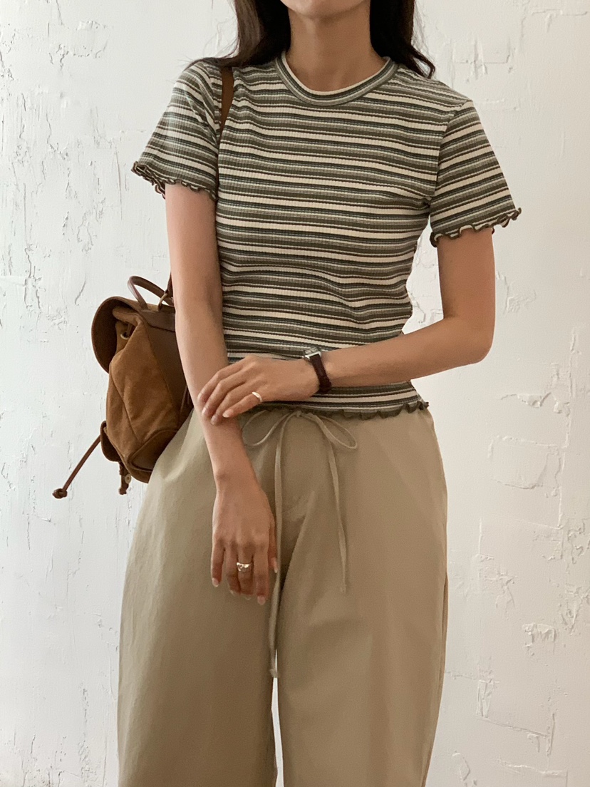 BLEECKER韓國東大門直郵女裝新品休閑職業熱賣人氣26春夏T恤BLEECKERT恤