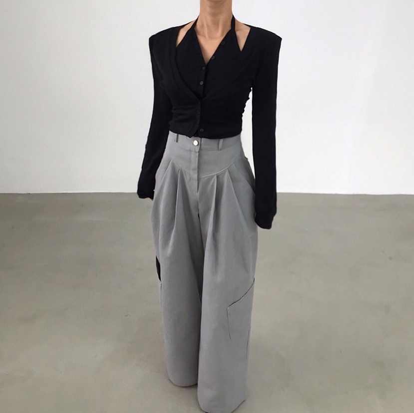 2TWO MOON韓國代購女裝新品時尚推薦人氣長袖T恤雙層開衫2TWO MOON長袖T恤圖色2