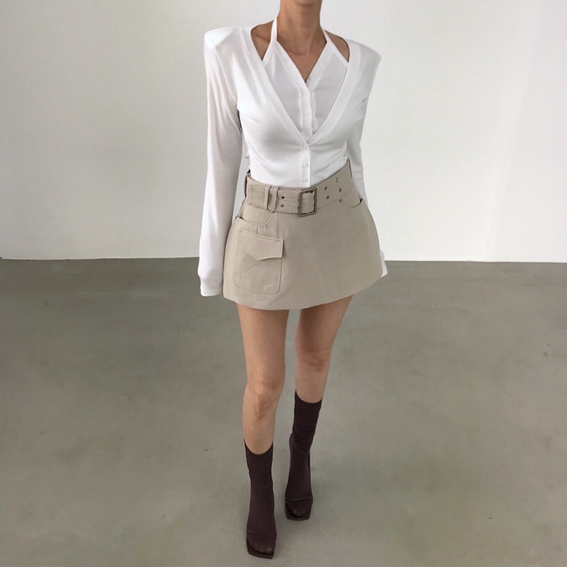 2TWO MOON韓國代購女裝新品時尚推薦人氣長袖T恤雙層開衫2TWO MOON長袖T恤圖色4