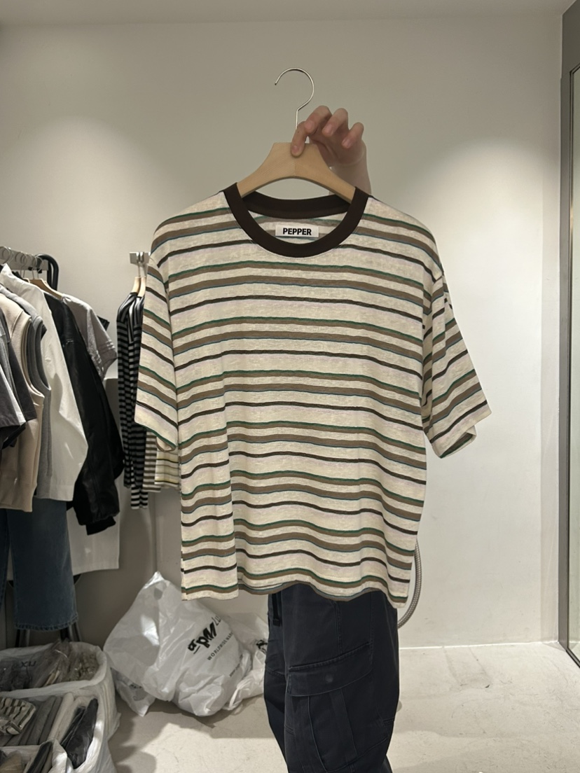 PEPPER-L韓國東大門直郵女裝新款熱賣26春夏時尚人氣T恤PEPPERT恤圖色3