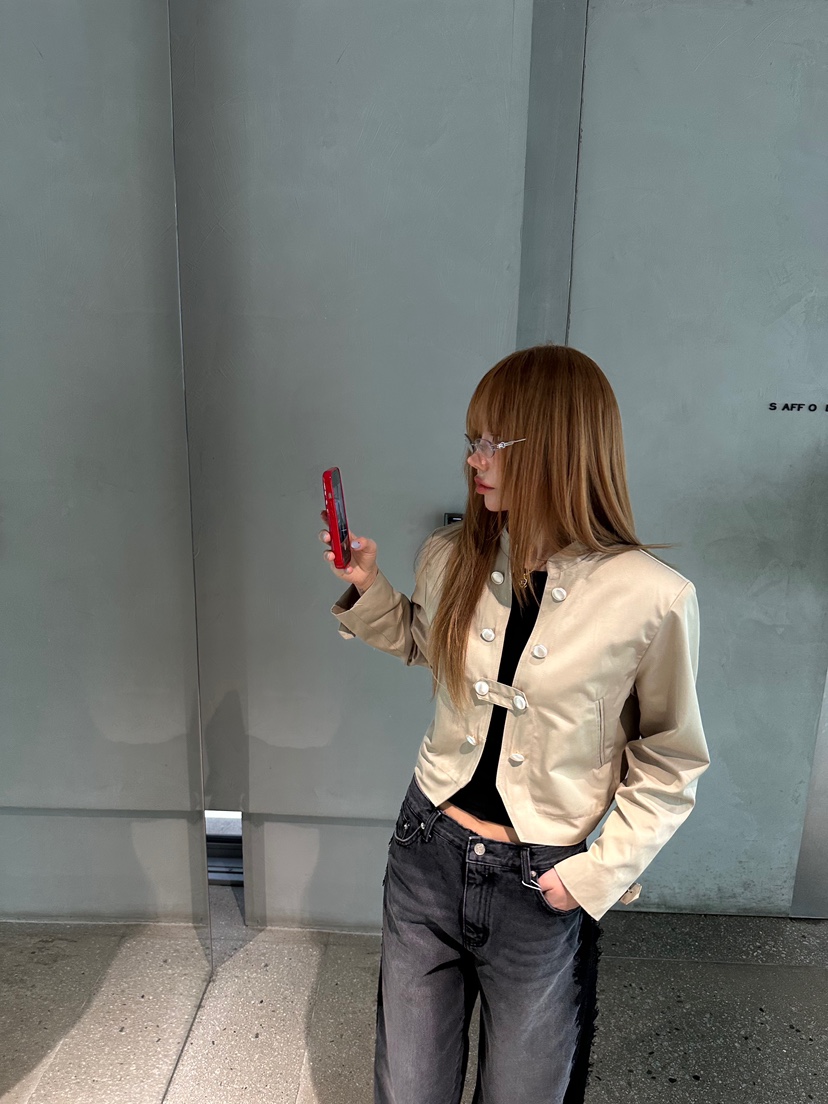 ZEROZERO韓國東大門代購女裝新款時尚26春夏職業推薦夾克ZEROZERO夾克