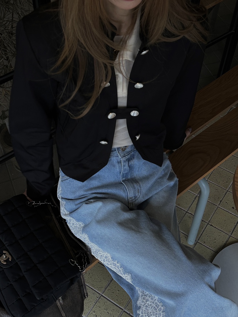 ZEROZERO韓國東大門代購女裝新款時尚26春夏職業推薦夾克ZEROZERO夾克