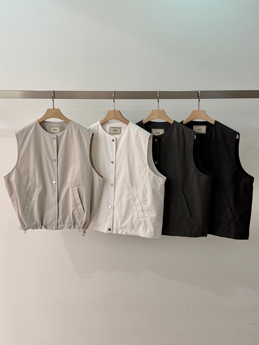 PEPPER-L韓國東大門代購女士新品人氣時尚26春夏熱賣馬甲PEPPER馬甲