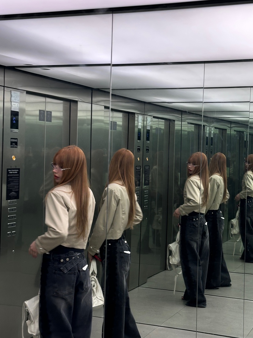 ZEROZERO韓國東大門代購女裝新款人氣牛仔褲腰帶蕾絲紐扣ZEROZERO牛仔褲