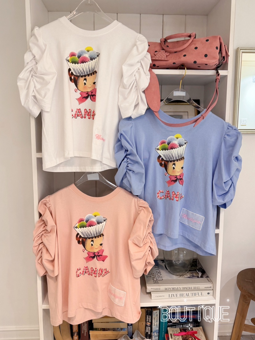 BOUTIQUE-L韓國東大門代購女士新款人氣時尚休閑熱賣T恤BOUTIQUE-LT恤