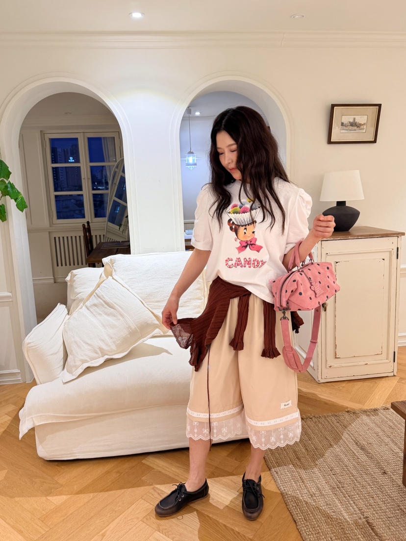 BOUTIQUE-L韓國東大門代購女士新款人氣時尚休閑熱賣T恤BOUTIQUE-LT恤