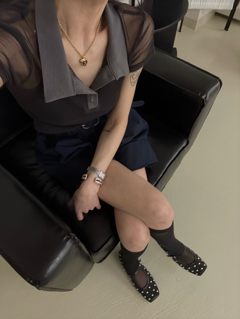 ZEROZERO韓國直郵女裝新品時尚人氣職業休閑26春夏短褲系帶ZEROZERO短褲